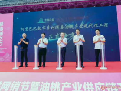 【电商活动】网销节火爆，随县油桃产业供应链升级创造更多可能！